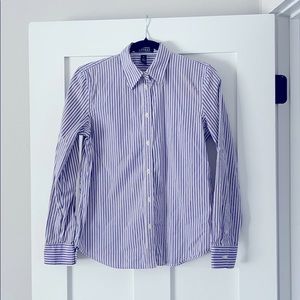 Lauren by Ralph Lauren striped button down: Size M